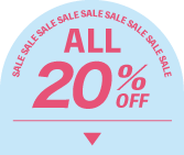 ALL 20%OFF
