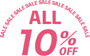 ALL 10%OFF