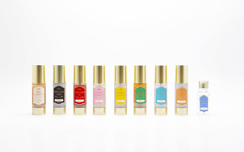 exp'ur cosmetic 商品ラインナップ