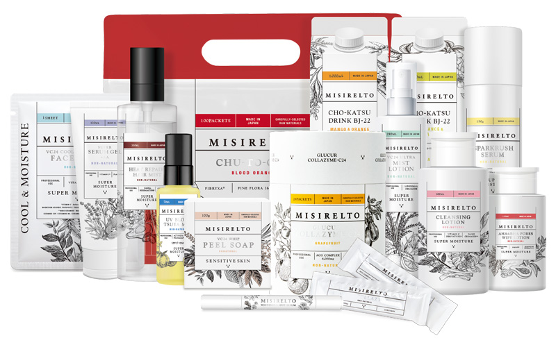 misirelto 商品ラインナップ