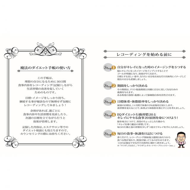 ビーマックス 魔法のダイエット手帳 10冊