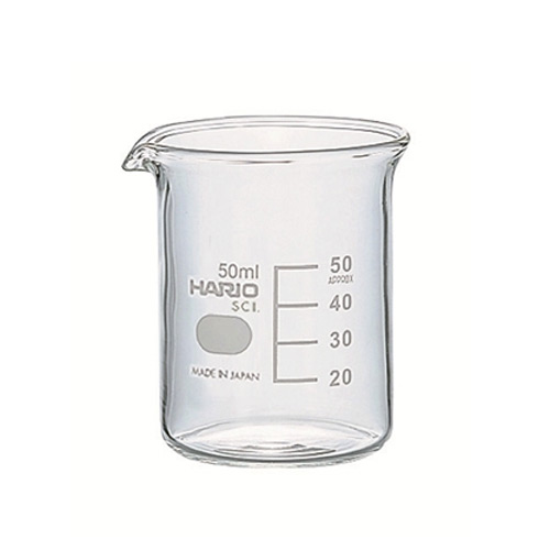 耐熱ガラスビーカー 50ml/100ml