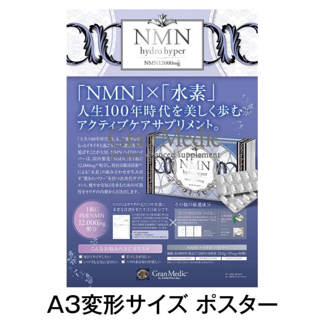 エステプロラボ グランメディックNMNハイドロハイパー 80粒/販促