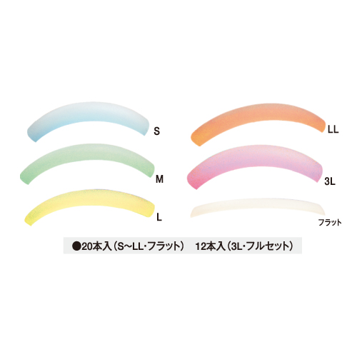 CKLシリコンレインボーロットシリーズ S～3L/フラットサイズ