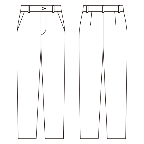 シロタ ストレッチパンツ E-3131 全2色 SS~4L