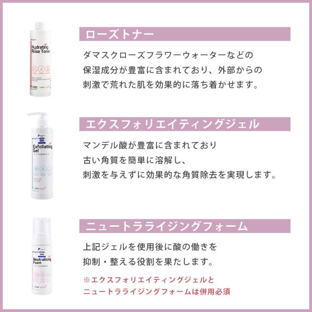 ステイヴ水光ピーリングセット(1名分講習費込)