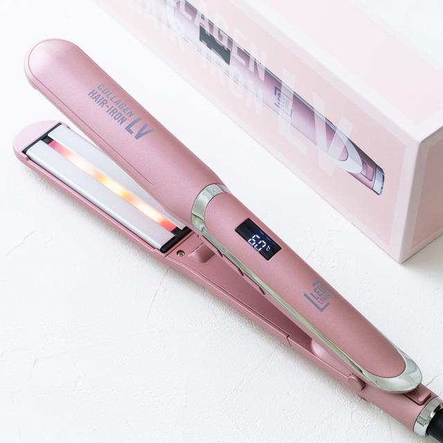 LEDラバー コラーゲンヘアアイロンLV 全2色
