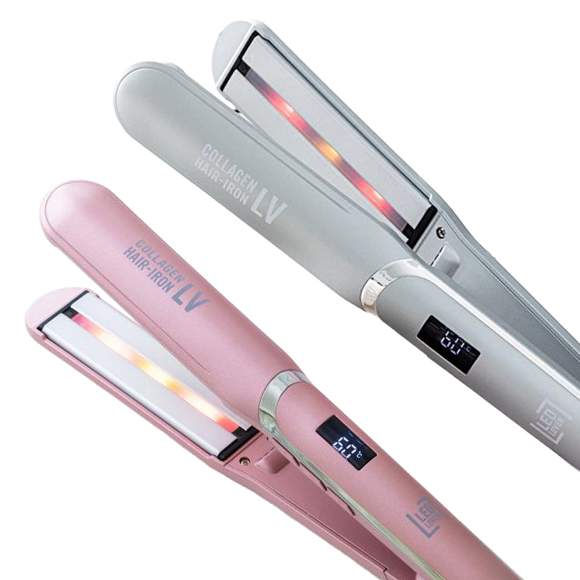 LEDラバー コラーゲンヘアアイロンLV 全2色