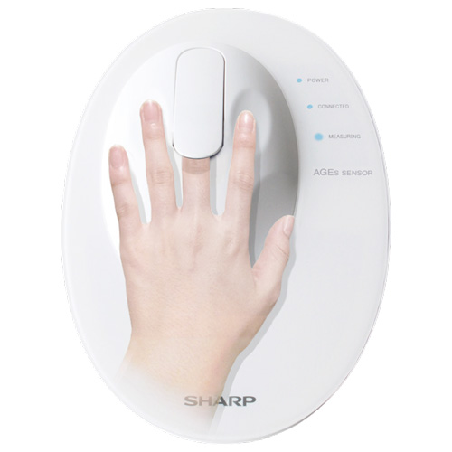 生活習慣測定 AGEsセンサ RQ-1201J-SET 本体/備品