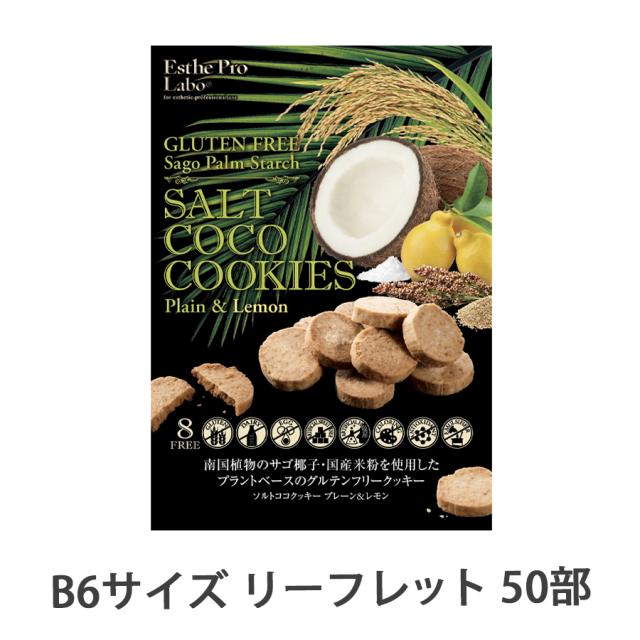エステプロラボ ソルトココクッキー 10袋入 プレーン/レモン