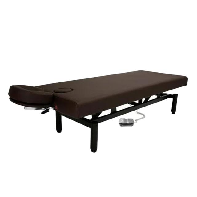 電動昇降 マッサージベッド 有孔  65cm 全2色