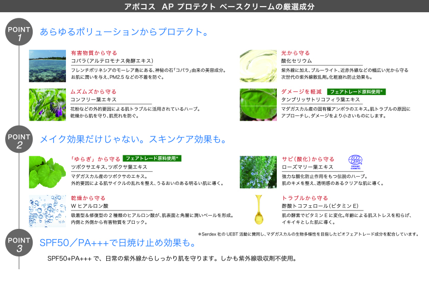 アポコス APプロテクトベースクリーム 20g