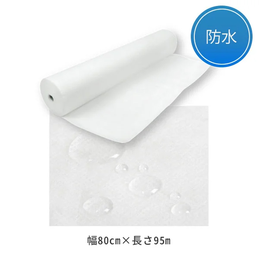 ペーパーシーツ 防水シーツ ロールタイプ 全2色