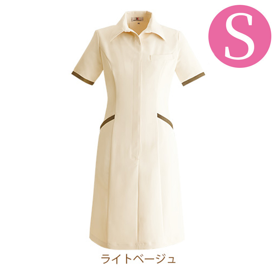 シロタ ジャケット E-3132 ライトベージュ×ブラック SS~3L