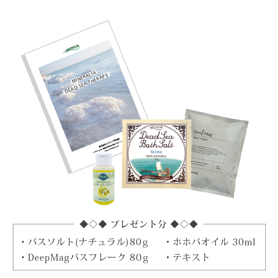 ミネラリア デッドシーミネラル ケア キット