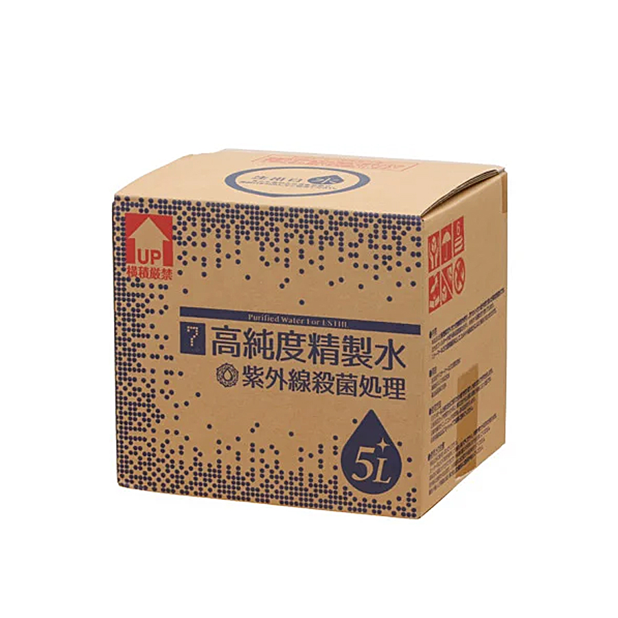 高純度精製水(コック付) 5L/20L