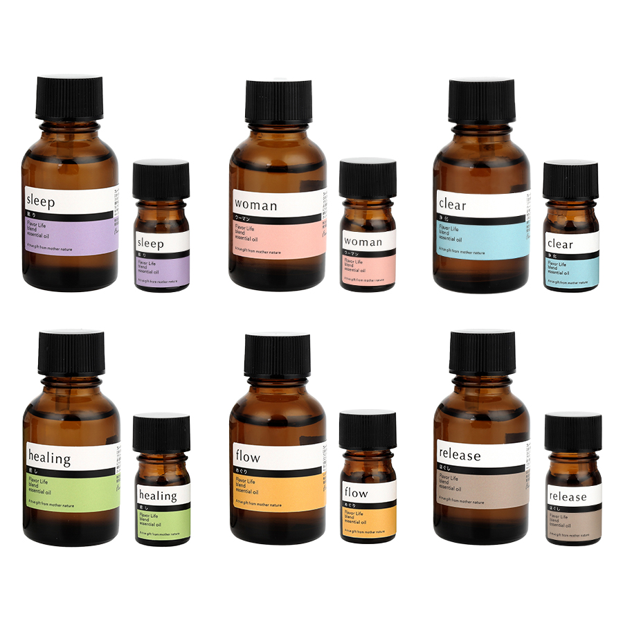 フレーバーライフ ブレンド精油 全6種 5ml/20ml