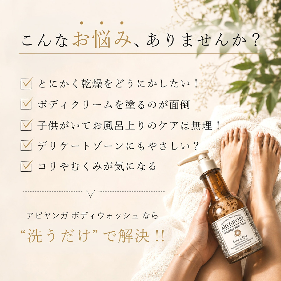 アーユルヴィスト アビヤンガボディウォッシュ TBC 500ml