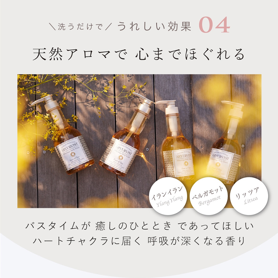 アーユルヴィスト アビヤンガボディウォッシュ TBC 500ml