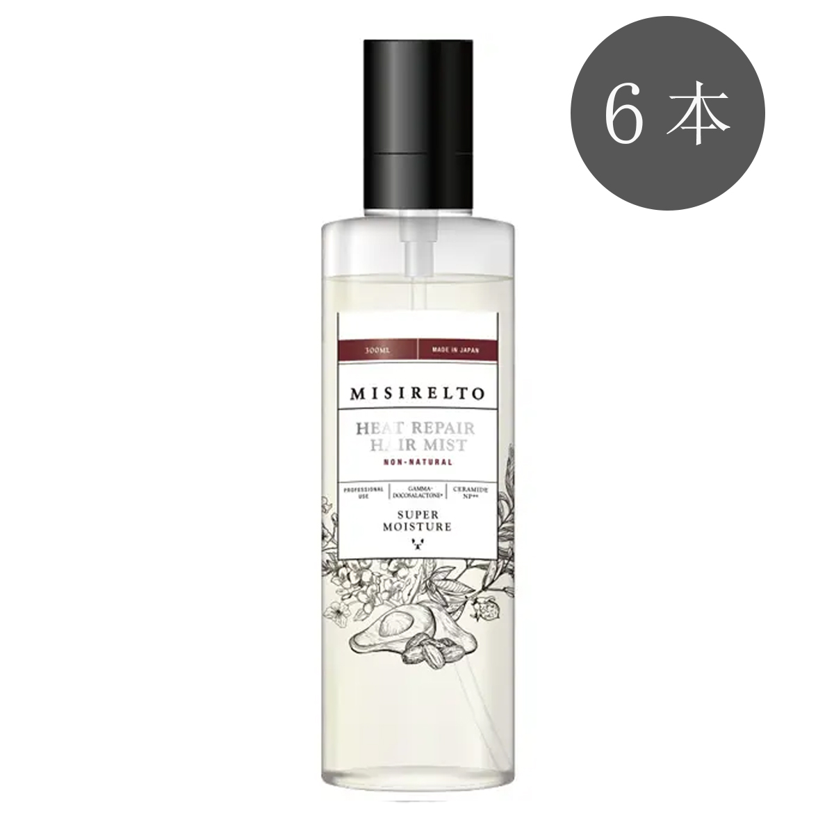 ミシレルト ヒートリペア ヘアミスト 300ml 1本～