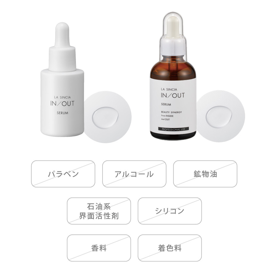 ラシンシア IN/OUT セラム 30ml/60ml