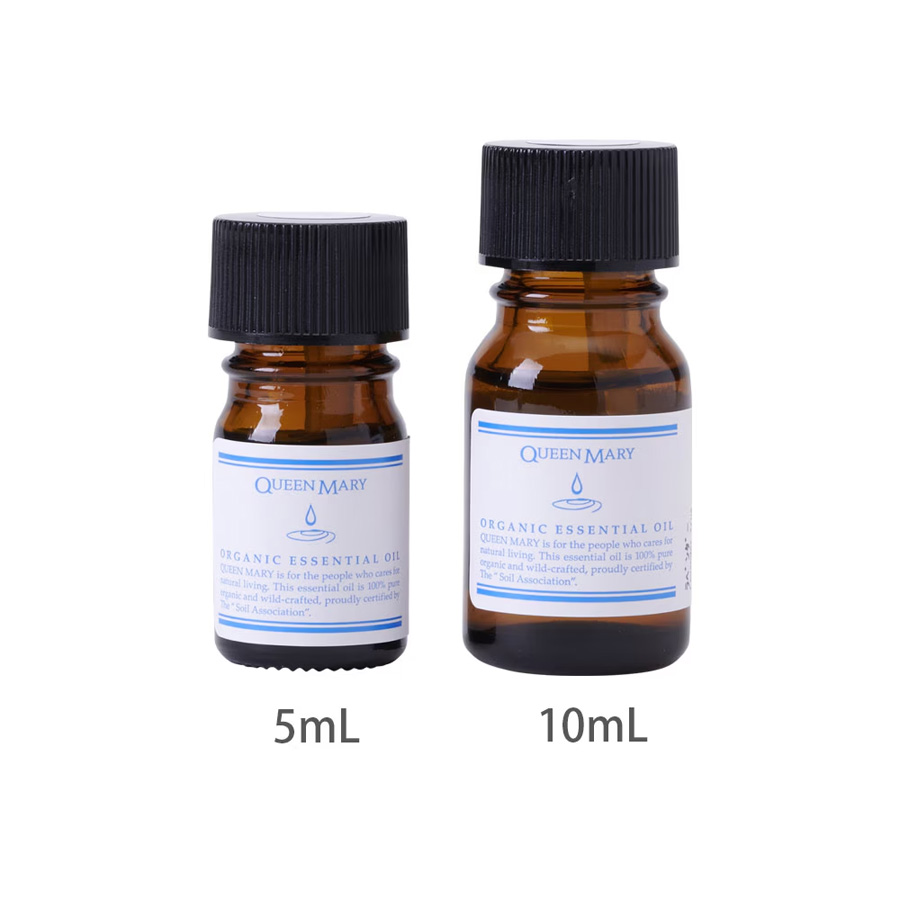 クイーンメリー オーガニックエッセンシャルオイル ラベンダートゥルー 5ml/10ml