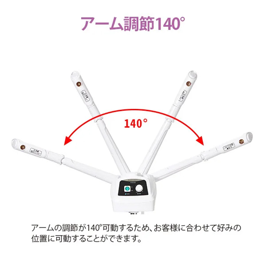 オゾン　フェイシャルスチーマー FS100 全2色