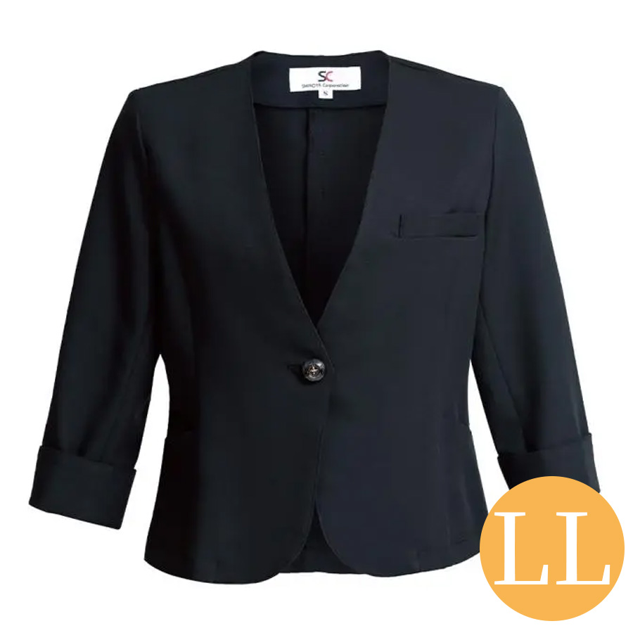 シロタ ジャケット E-3152-5 ブラック S～LL