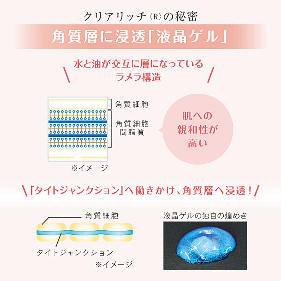 ラシンシア クリアリッチ〈R〉 50g/レフィル