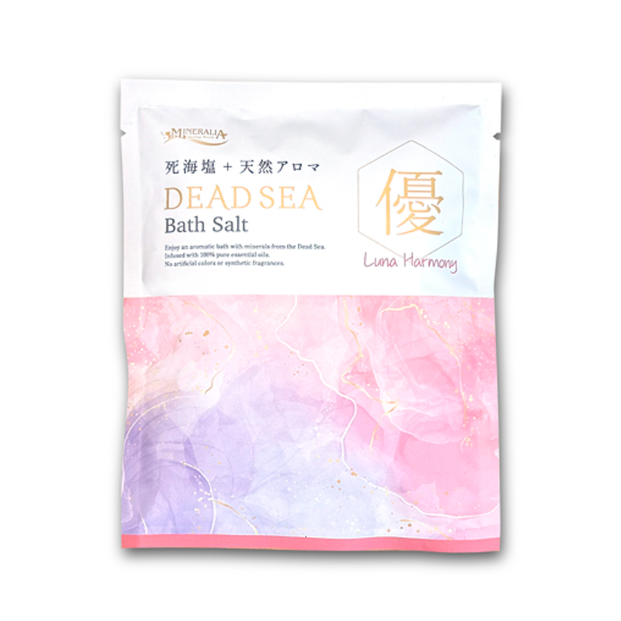 ミネラリア デッドシーバスソルト ルナハーモニー 80g×12包