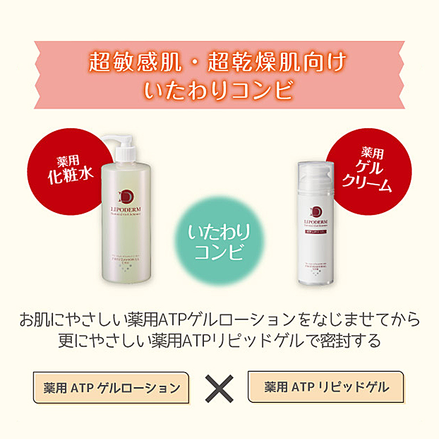 リポデルム 薬用ATPリピットゲル 150g