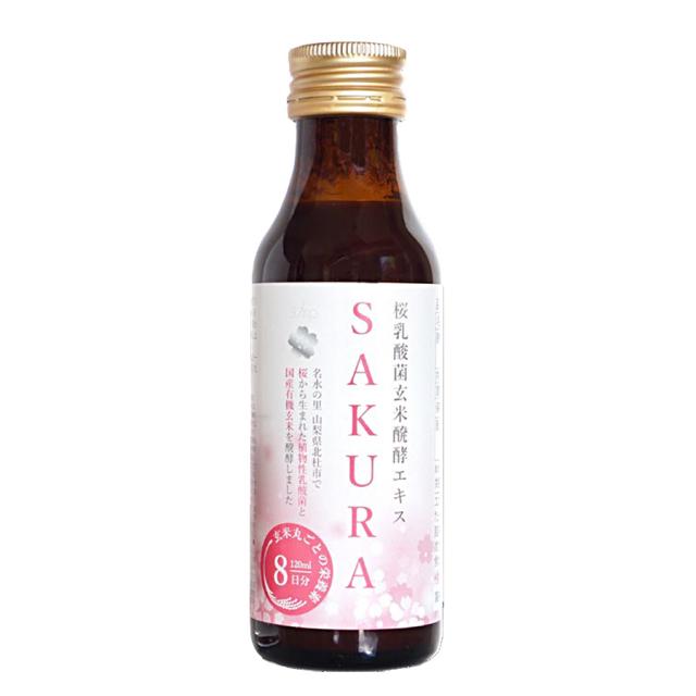 37sp 桜乳酸菌玄米醗酵エキスSAKURA 120mlのイメージ画像