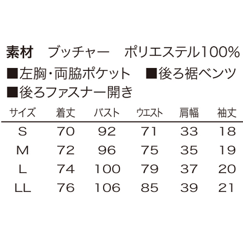 シロタ チュニック E-3135のイメージ画像