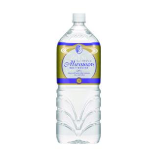 ミューバナディス 亜鉛&ケイ素含有天然水 2L 12本