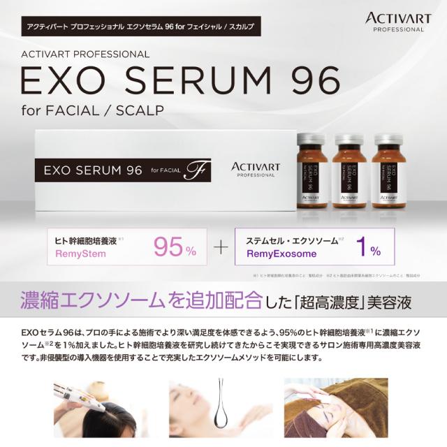 アクティバート EXOセラム96 forフェイシャル 5ml×6本のイメージ画像