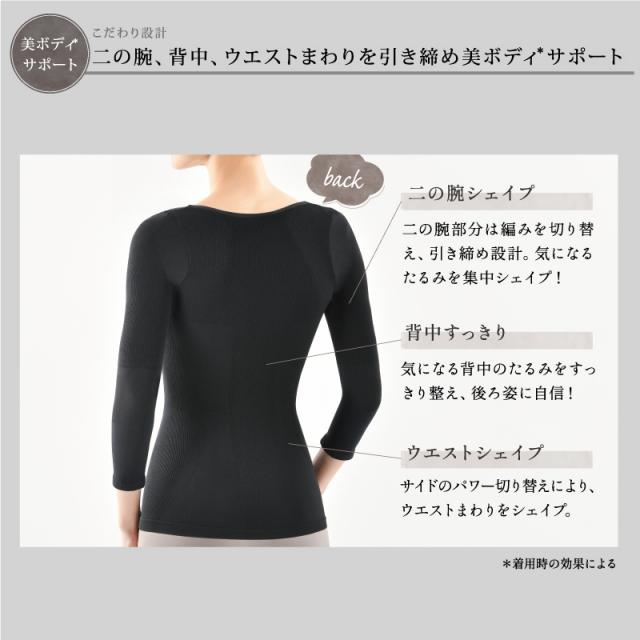 Befit(ビーフィット) 燃活(R)サポート 美姿勢インナー M〜LLのイメージ画像