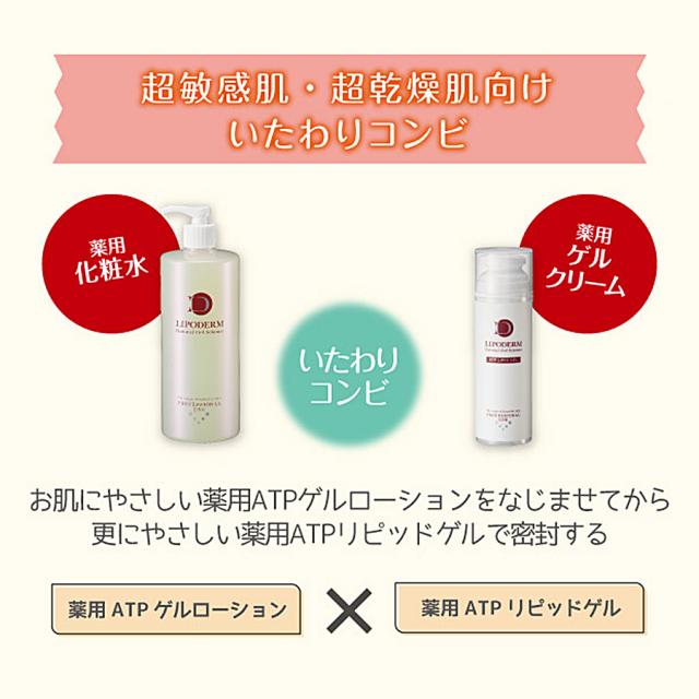 リポデルム 薬用ATPゲルローション 500mlのイメージ画像