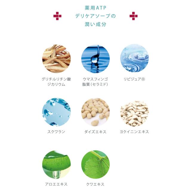 薬用ATP デリケアソープ 100gのイメージ画像