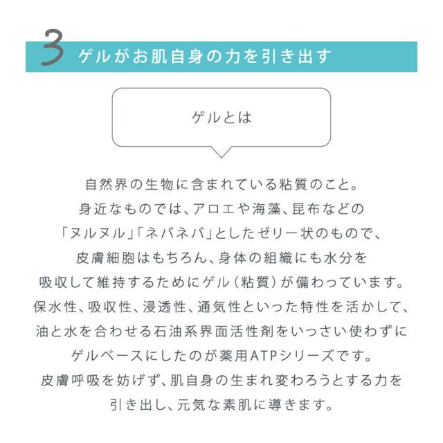薬用ATP ゲルローション 200mlのイメージ画像