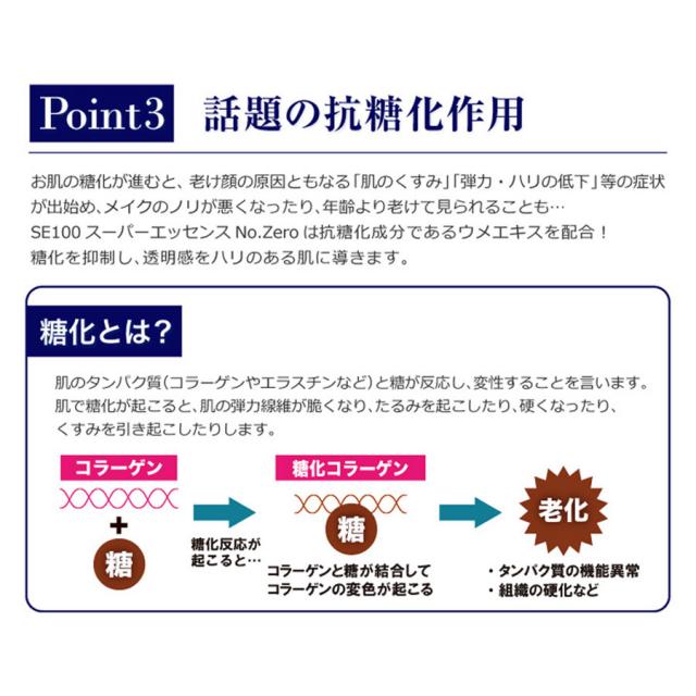 SE100 スーパーエッセンス No.ZERO ブーストアップエッセンス 60mlのイメージ画像