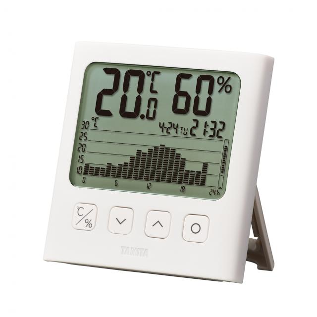 タニタ グラフ付きデジタル温湿度計 TT-581のイメージ画像
