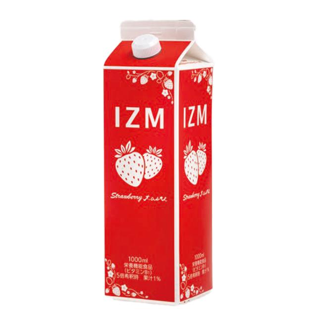 IZM(イズム) ストロベリーテイスト 1000mlのイメージ画像