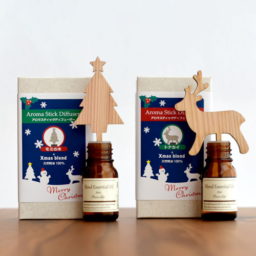 【S01】フレーバーライフ アロマスティックディフューザー Xmasブレンド 2種 業務用美容商材・エステ商材の