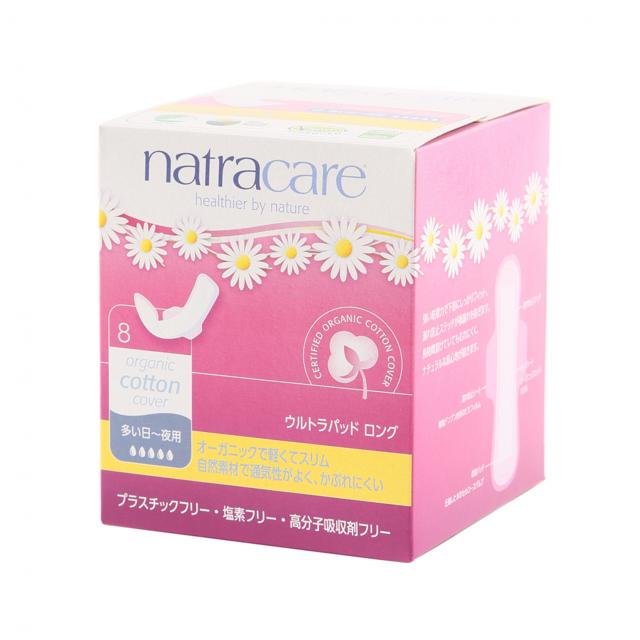 natracare(ナトラケア) ウルトラパッド ロング 8個入のイメージ画像