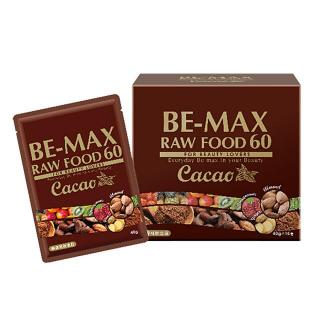 ビーマックス RAW FOOD 60 Cacao(ローフード60 カカオ) 40g×15包*