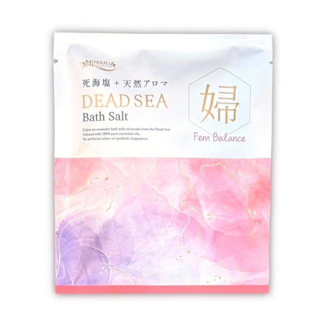 ミネラリア デッドシーバスソルト フェム・バランス 80g×12包のイメージ画像