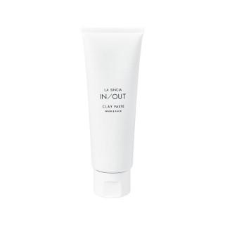 ラシンシア IN/OUT クレイペースト ウォッシュ&パック 120g