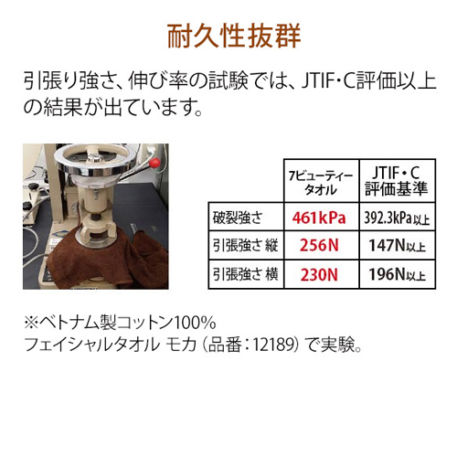 フェイシャルタオル コットン100% 250匁 全12色 6枚セットのイメージ画像