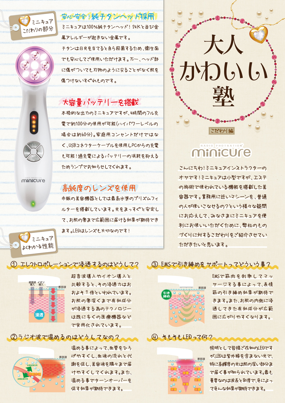 ミニキュア 美顔器 www.krzysztofbialy.com