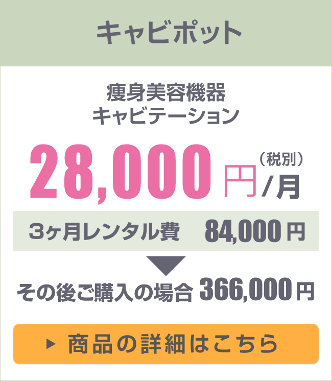 キャビボット月額28,000円